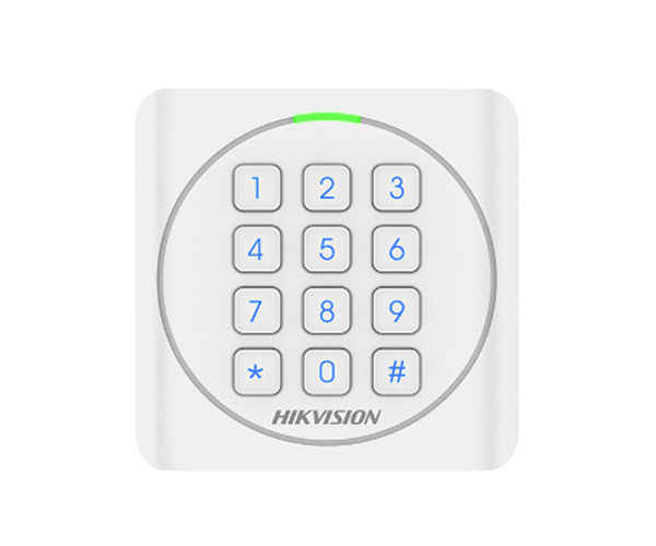 【?？低旾C密碼門禁讀卡器】?？低旽IKVISION數(shù)字鍵盤門禁IC讀卡器DS-K1801MK