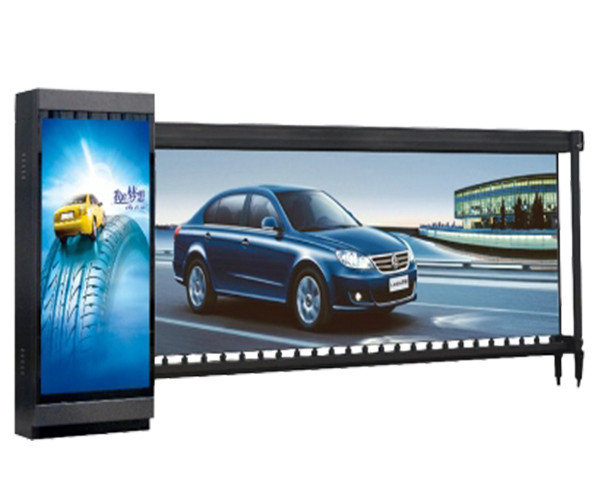【?？低晱V告道閘】海康威視HIKVISION擋車器廣告道閘NP-TMG4AG-DL(3.5米左向6秒)